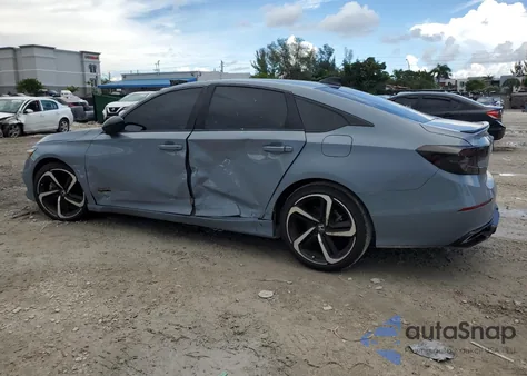 2021 Honda Accord Sport from USA, damaged, VIN 1HGCV2F32MA005827